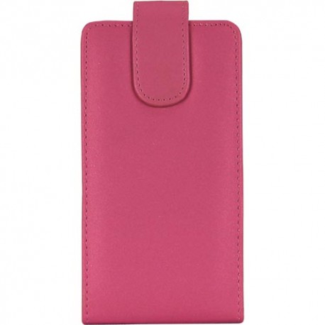 Funda Mooster Sony Xperia C fucsia de piel slim
