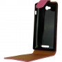 Funda Mooster Sony Xperia C fucsia de piel slim