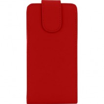 Funda Mooster LG Optimus Nexus 5 roja de piel slim