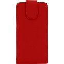 Funda Mooster LG Optimus Nexus 5 roja de piel slim