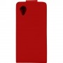 Funda Mooster LG Optimus Nexus 5 roja de piel slim