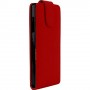 Funda Mooster LG Optimus Nexus 5 roja de piel slim
