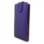 Funda Mooster Huawei Ascend P2 lila de piel slim