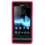 Funda Mooster Sony ST25I Xperia U rosa tpu
