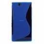 Funda Mooster Sony Xperia Z ultra C6833 azul tpu