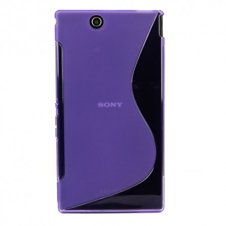 Funda Mooster  Sony Xperia Z C6833 ultra lila tpu