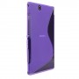 Funda Mooster  Sony Xperia Z C6833 ultra lila tpu