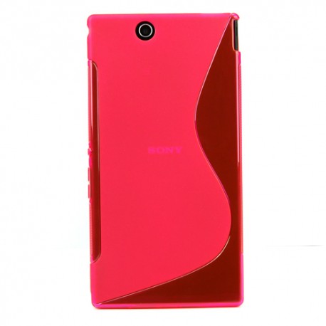 Funda Mooster Sony Xperia Z ultra C6833 fucsia tpu