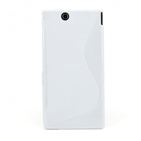 Funda Mooster Sony Xperia Z C6833 ultra blanca tpu
