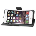 Funda tipo libro rotativa universal hasta 5" negra