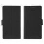 Funda tipo libro rotativa universal hasta 5" negra