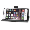 Funda tipo libro rotativa universal hasta 5,7" negra