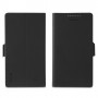 Funda tipo libro rotativa universal hasta 5,7" negra