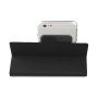 Funda tipo libro rotativa universal hasta 5,7" negra