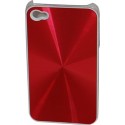 Carcasa Mooster trasera aluminio roja iPhone 4