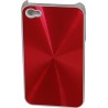 Carcasa Mooster trasera aluminio roja iPhone 4