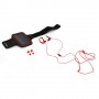 Kit sport Platinet PM1070R rojo auriculares deportivos con micro + funda brazalete para smartphone