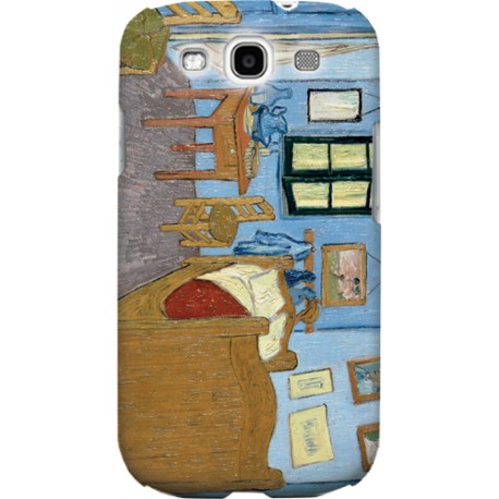 Carcasa mas protector de pantalla Samsung Galaxy S3 pintura Van Gogh la habitacion
