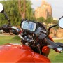 Funda Soporte para moto giratorio impermeable tamaño 14,5 x 7,5 cm,