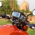 Funda Soporte para moto giratorio impermeable tamaño 14,5 x 7,5 cm,