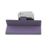 Funda tipo libro rotativa universal hasta 5" violeta
