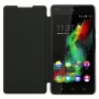 Funda tipo libro Wiko Rainbow Lite negra