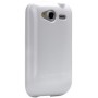 Funda trasera rigida blanca HTC Wildfire S