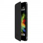 Funda tipo libro Wiko Bloom negra