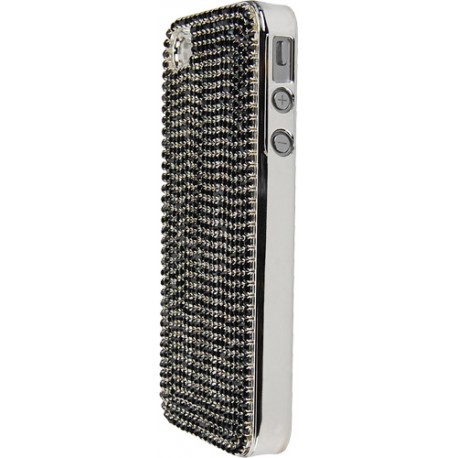 Carcasa trasera Mooster diamond iPhone 4S negro