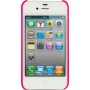 Carcasa trasera Mooster iPhone 4S estampado noria con diamantes rosa