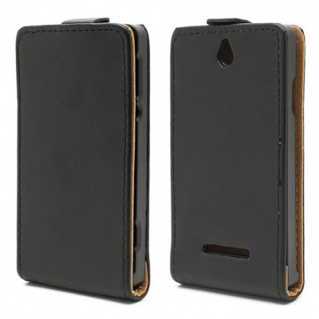 Funda Sony Xperia E dual C1605 / C1604 / C1505 / C1504 slim negra