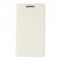 Funda tipo libro LG Optimus G2 Mini D610 / D618 / D620 blanca