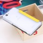 Funda tipo libro cuadricula Sony Xperia Z1 Compact D5503 amarilla