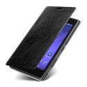 Funda tipo libro Sony Xperia T3 D5102 D5103 D5106 Negra