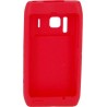 Funda Mooster trasera silicona Nokia N8 roja