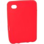 Funda Mooster trasera silicona Samsung P1000 Galaxy Tab roja