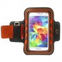 Funda brazalete deportiva con led Samsung Galaxy S5 / S4 / S3  naranja