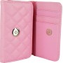 Funda Mooster piel para movil y tarjeta, rosa para Ibold B