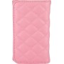 Funda Mooster piel para movil y tarjeta, rosa para Ibold B