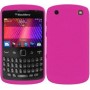 Funda trasera silicona rosa Blackberry 9360