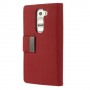 Funda tipo libro LG Optimus G2 Mini D610 / D618 / D620 roja