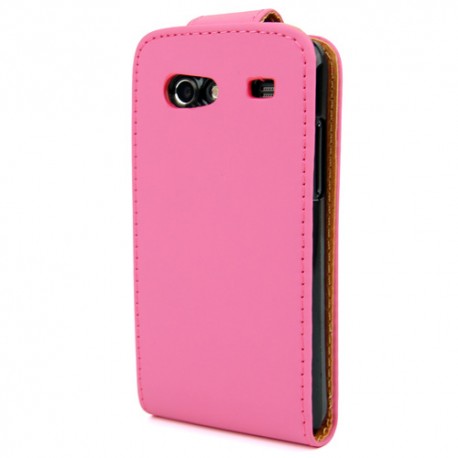 Funda Mooster Samsung Galaxy Advance I9070 de piel rosa slim