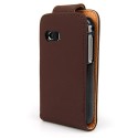 Funda Mooster Samsung Galaxy Y S5360 marron de piel slim