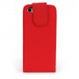 Funda Mooster iPhone 5 roja de piel slim