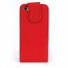 Funda Mooster iPhone 5 roja de piel slim