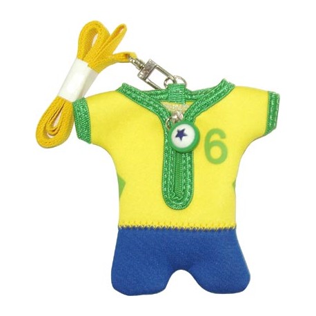 Funda camiseta futbol mundial Brasil