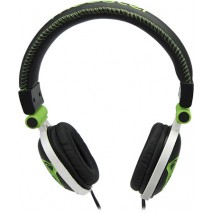 Auriculares Mooster rock hilo bordado green