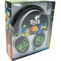 Auriculares Mooster rock hilo bordado green