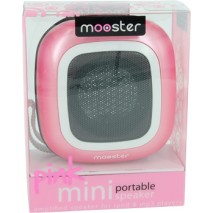 Mini altavoz portatil Mooster amplificado jack 3,5 pink 700307