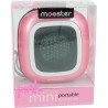 Mini altavoz portatil Mooster amplificado jack 3,5 pink 700307